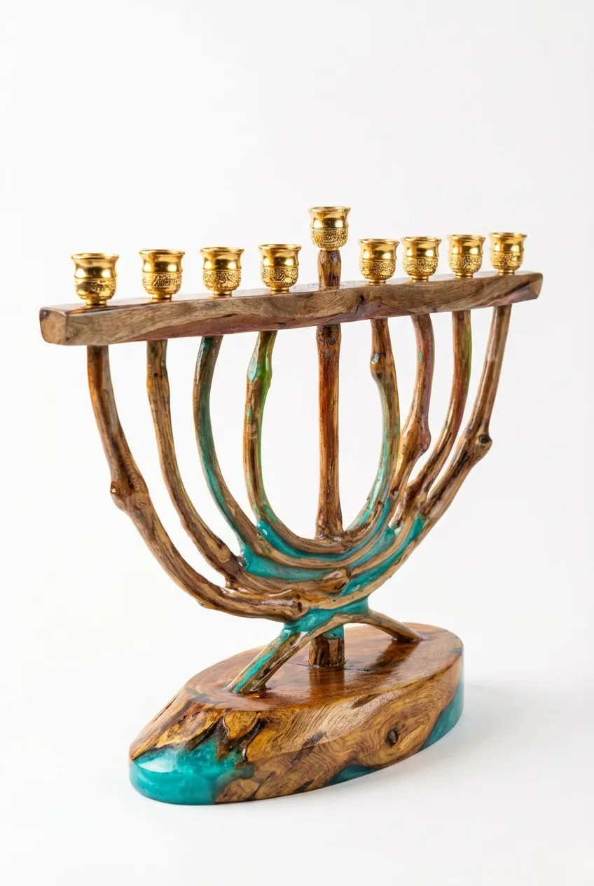 חנוכייה מסורתית